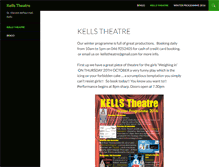 Tablet Screenshot of kellstheatre.com